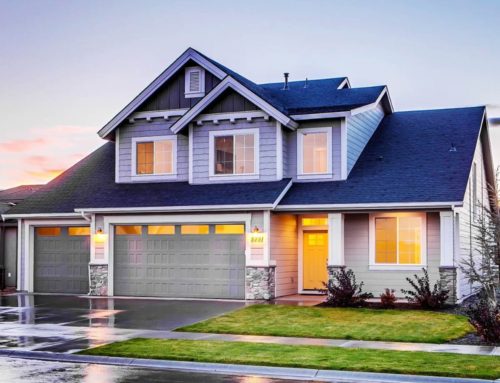 Blue Concrete House